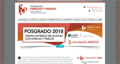 Desktop Screenshot of familiasyparejas.com.ar